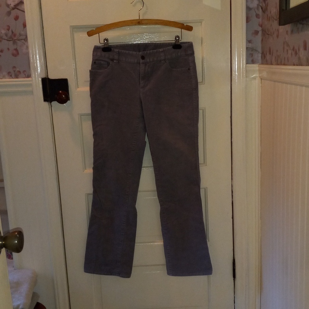 J.Crew boot cut gray cords 10R